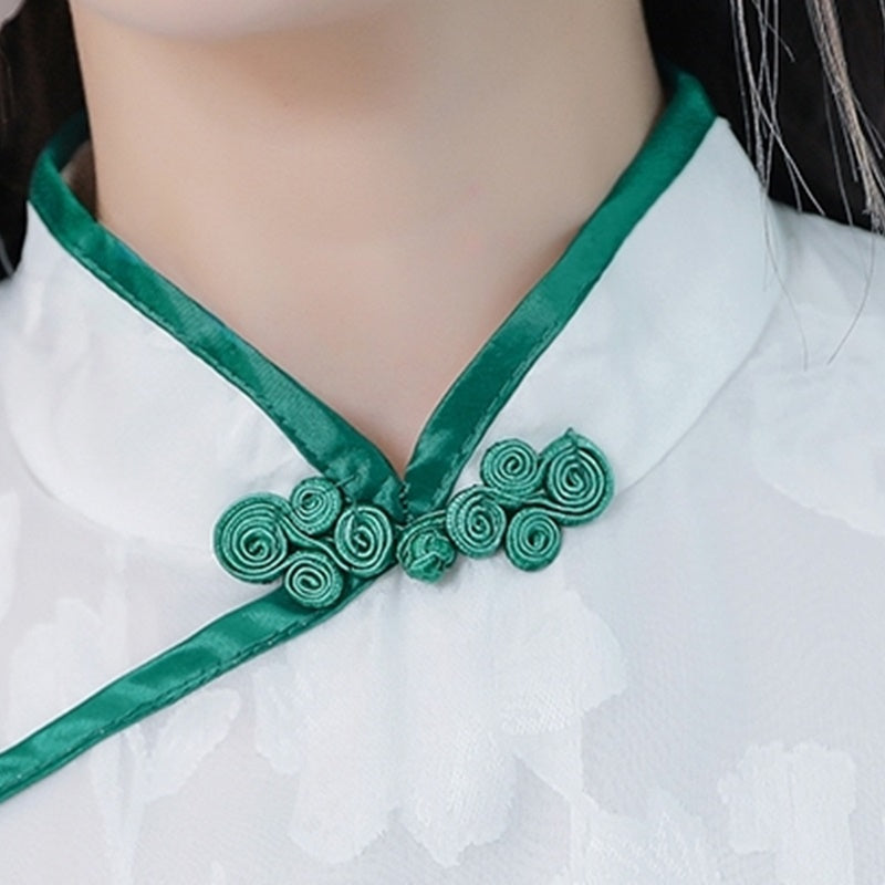 Vietnam Traditional Dress Women Summer 2020 Cheongsam Oriental Dress Chinese St image 6