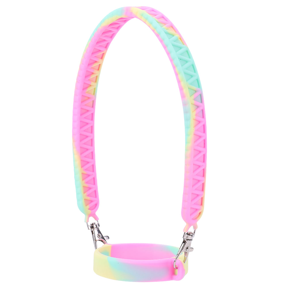 40oz Neoprene Water Bottle Carrier Bag For Stanley Quencher Cup Sleeve with Adj image 4