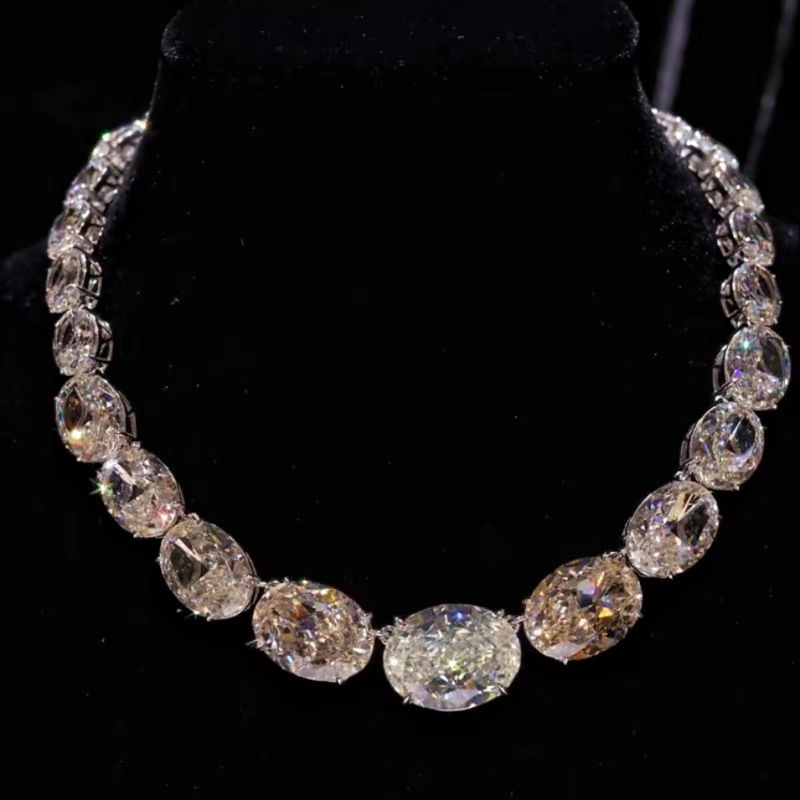ZOCA High Quality Fine Jewelry Luxury 925 Sterling Silver Plated K Gold Necklac image 1
