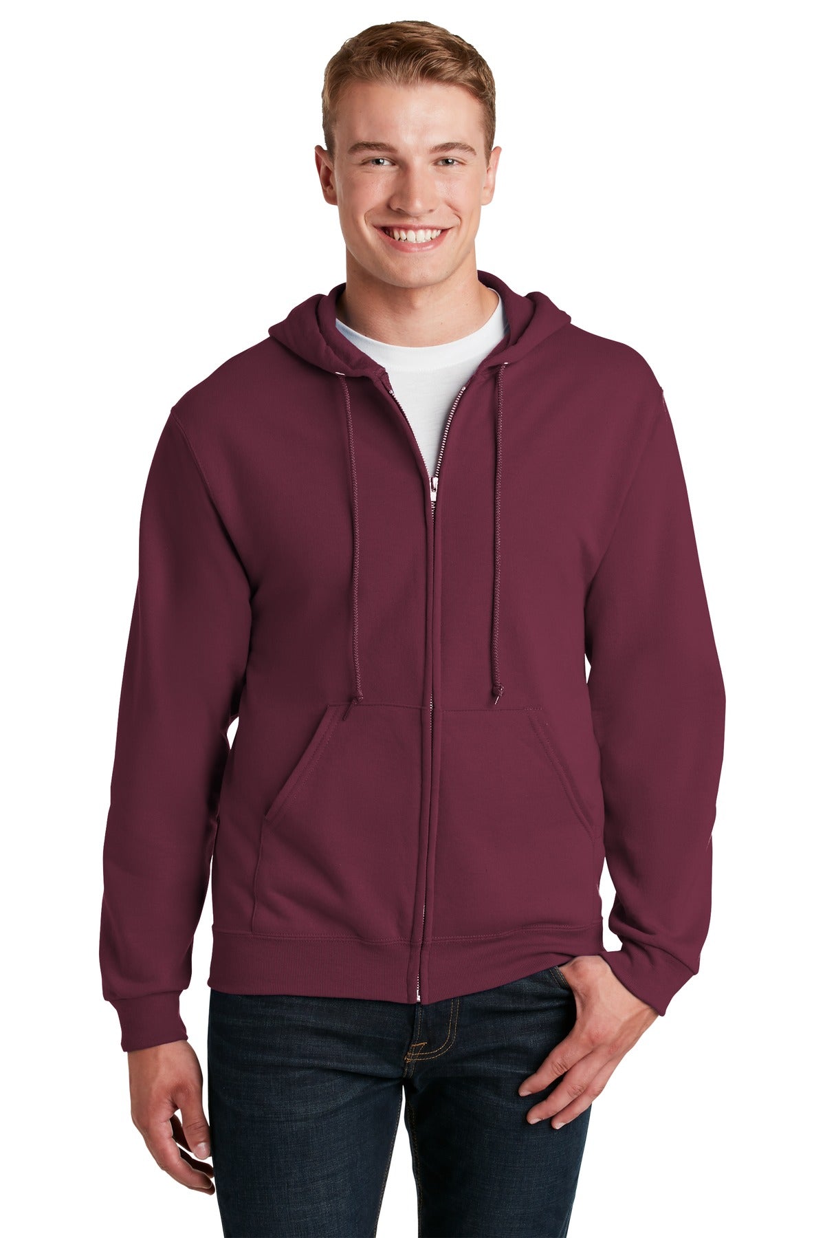 Jerzees® - NuBlend® Full-Zip Hooded Sweatshirt. 993M