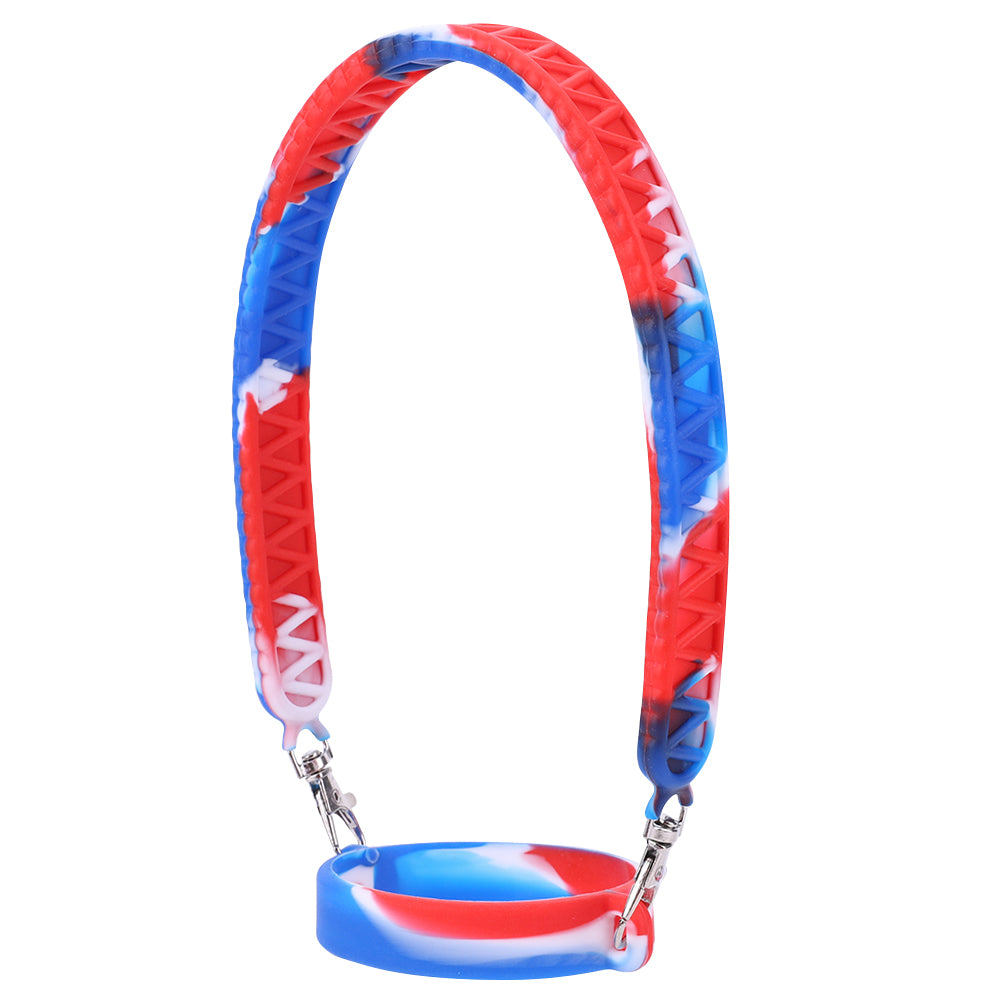 40oz Neoprene Water Bottle Carrier Bag For Stanley Quencher Cup Sleeve with Adj image 6