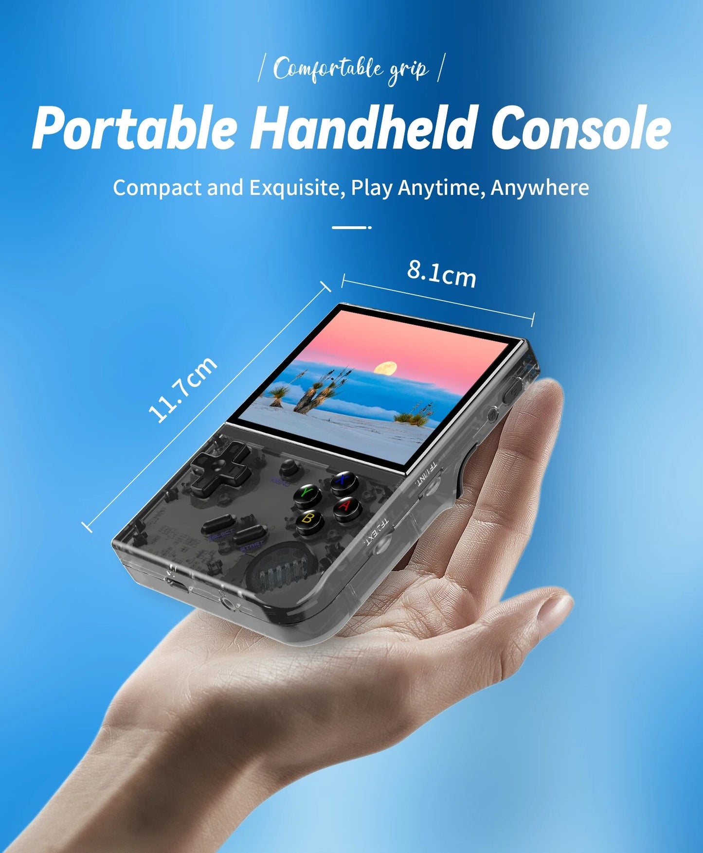 ANBERNIC RG35XX/RG35XX PLUS Handheld Game Player 3.5¬³ IPS 640*480 Screen Porta image 9
