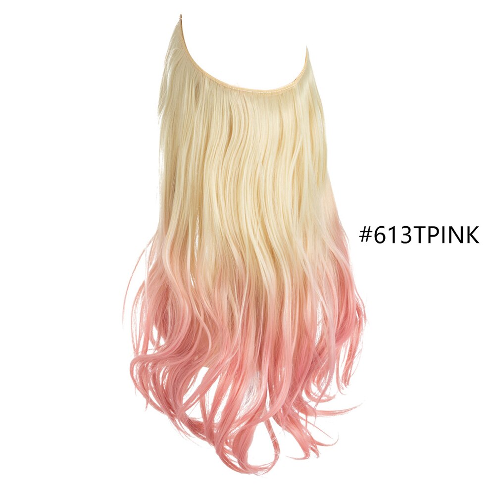 SP Highlights Hair Extensions Stealth Line Gold/Brown Adjustable Transparent He image 9