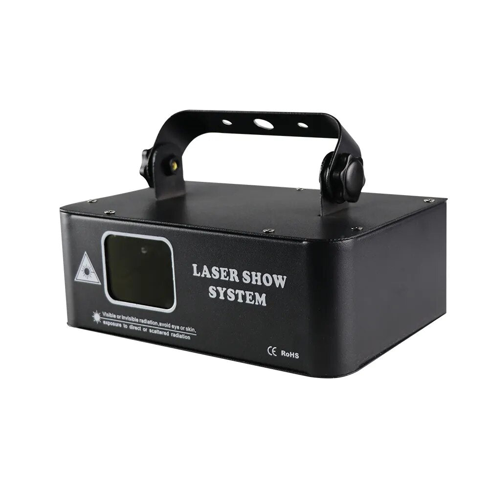 500mW Laser Light Holiday Stage Device 90-240V RGB 3D DJ Equipment Disco Chris image 5