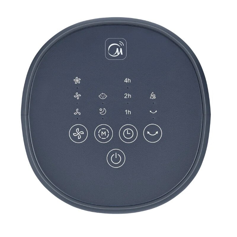 Midea 42" Smart Tower Fan with Wi-Fi, Blue portable air conditioner air cooler image 3