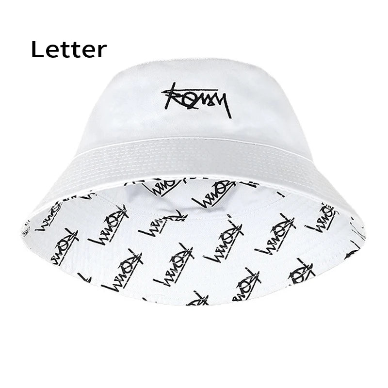 63cm Big Head Letter Bucket Hat for Men Women XL Large Hip Hop Cap Fisherman Ha image 11