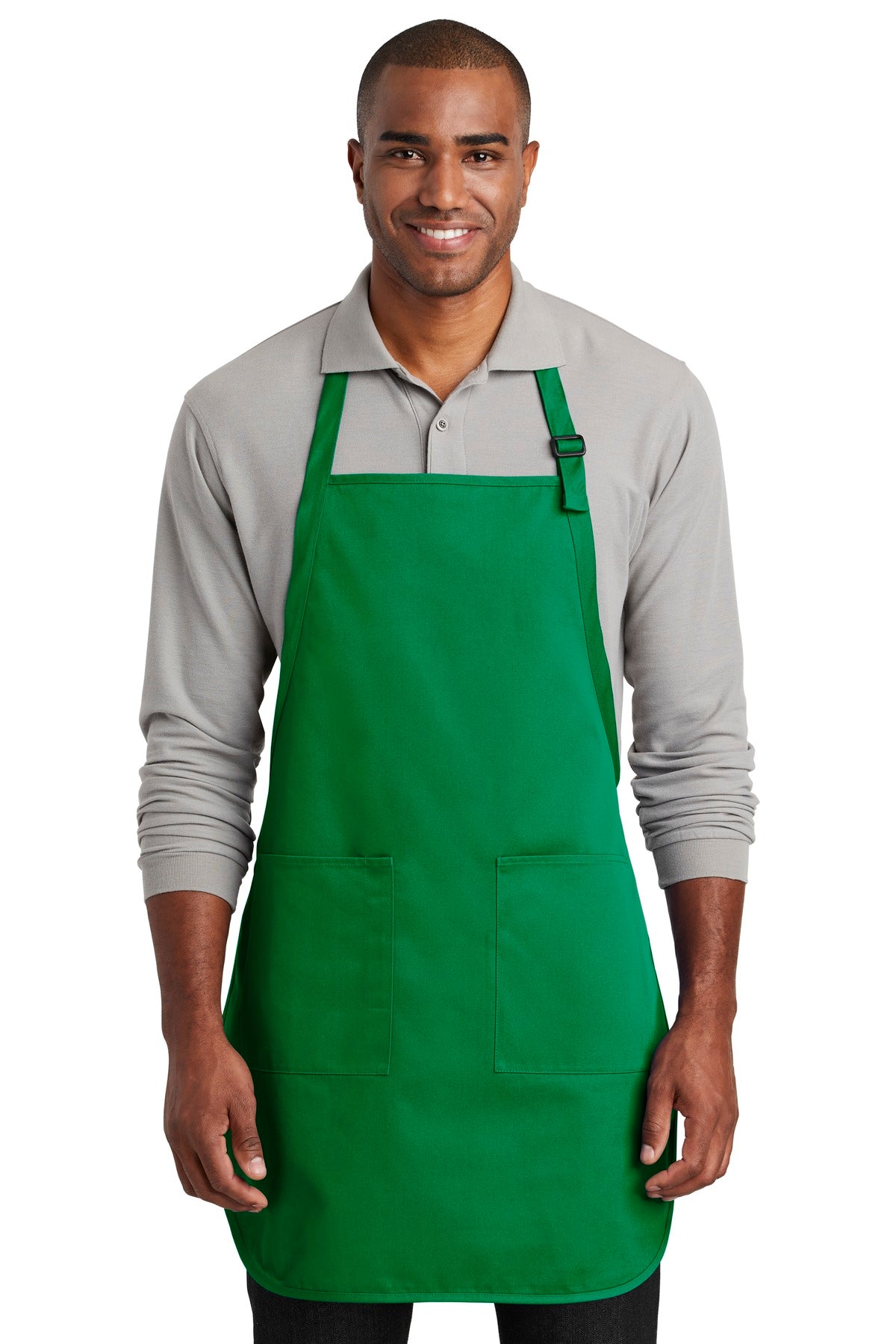 مريلة بورت أوثوريتي® كاملة الطول بجيبين. A600