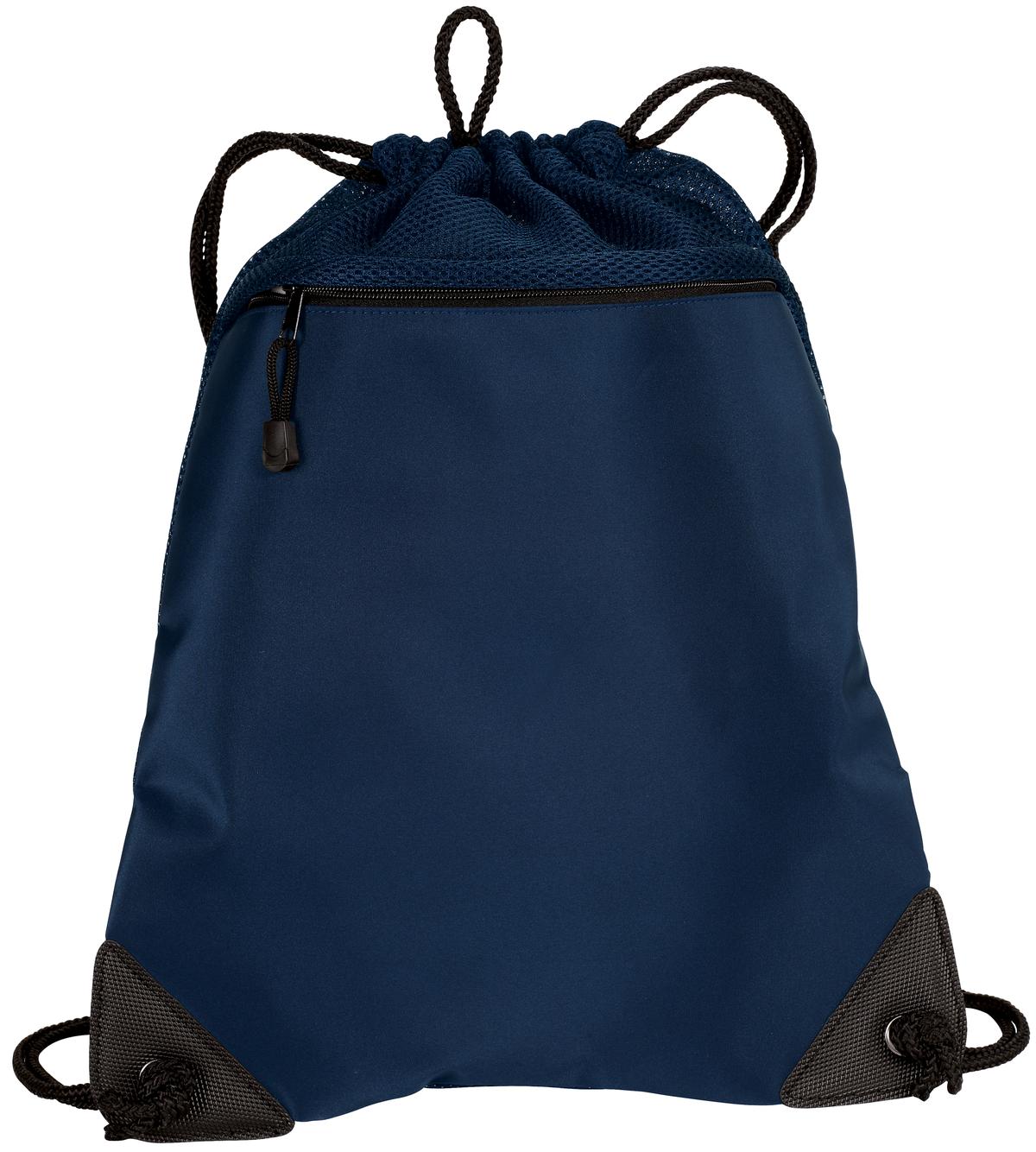 Port Authority® - Cinch Pack with Mesh Trim. BG810