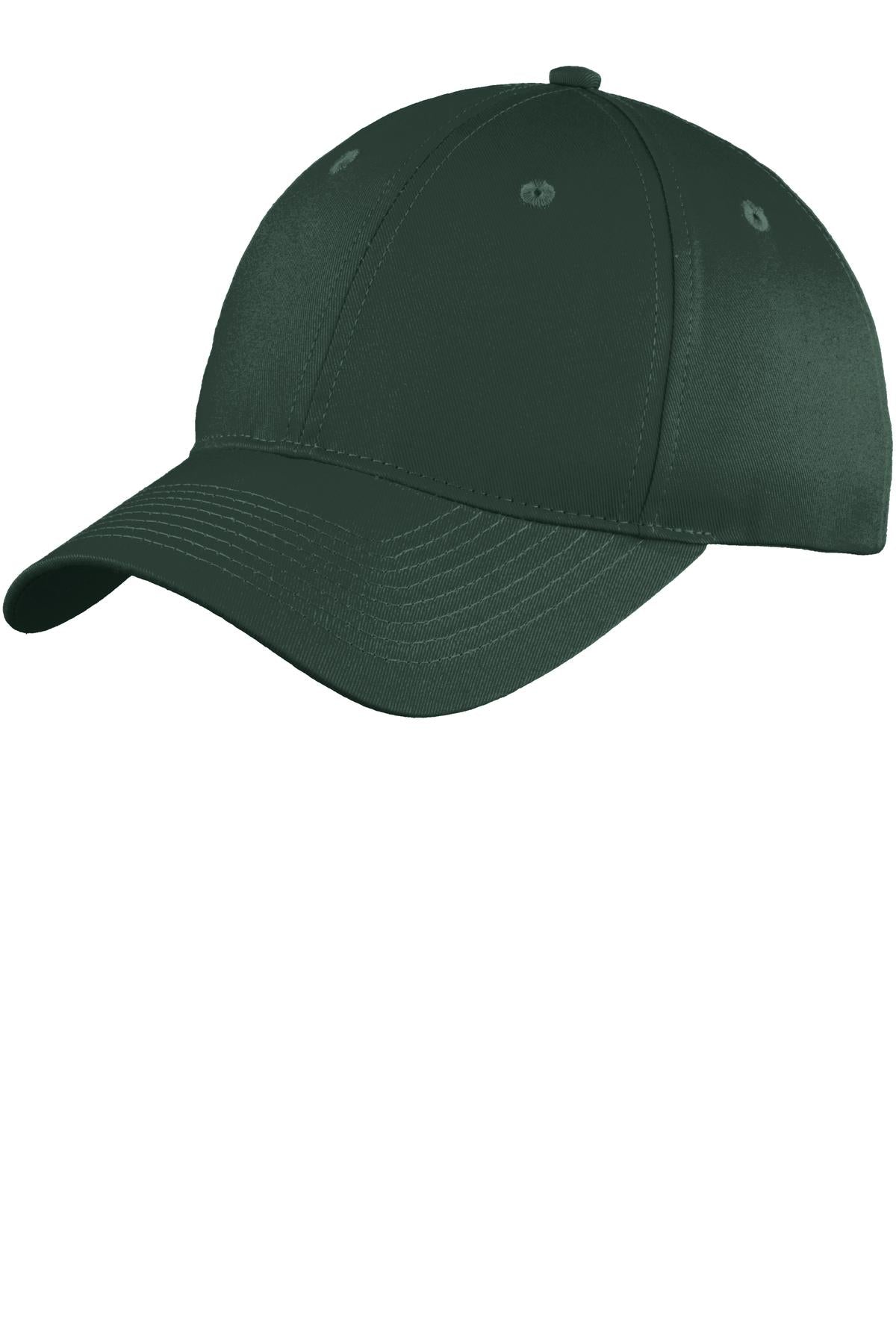 Port & Coâ„¢ Six-Panel Unstructured Twill Cap. C914