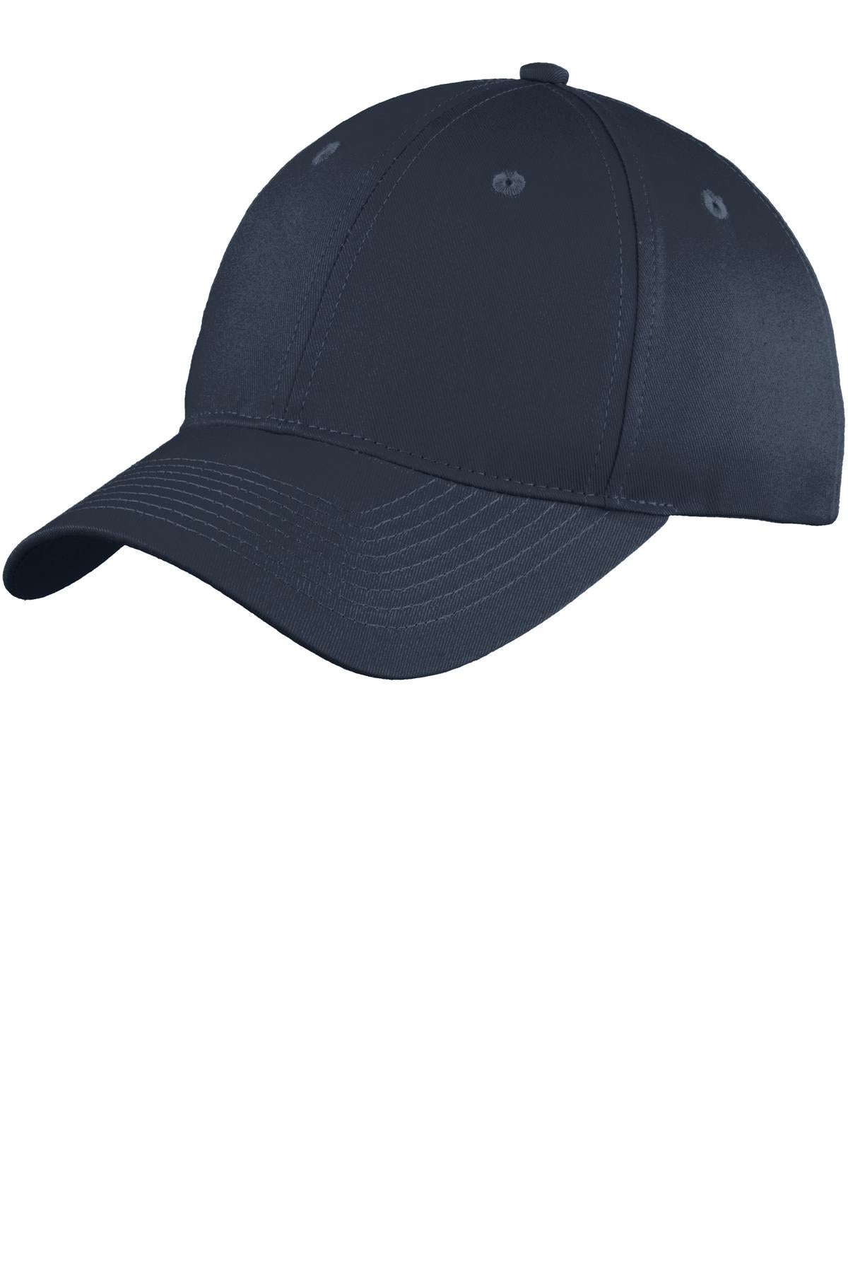 Port & Coâ„¢ Six-Panel Unstructured Twill Cap. C914