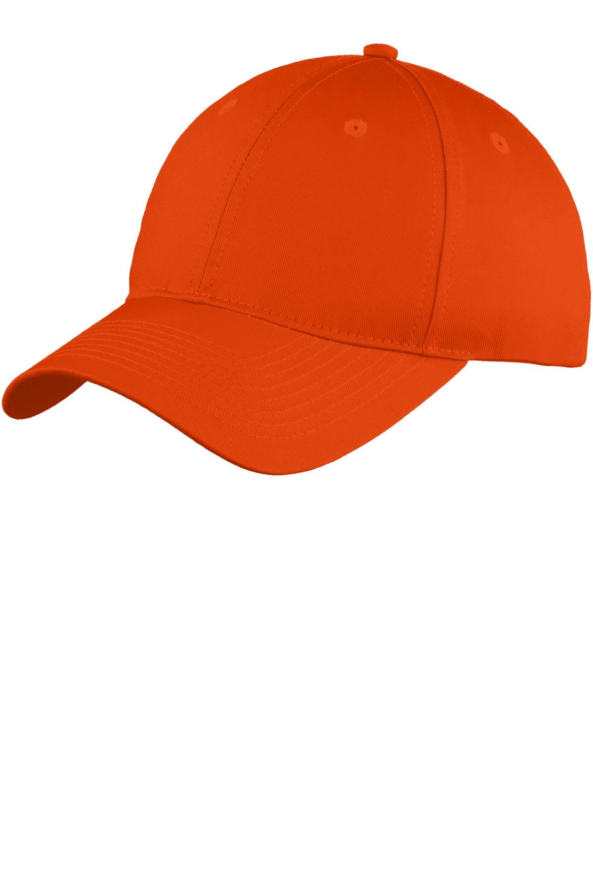 Port & Coâ„¢ Six-Panel Unstructured Twill Cap. C914
