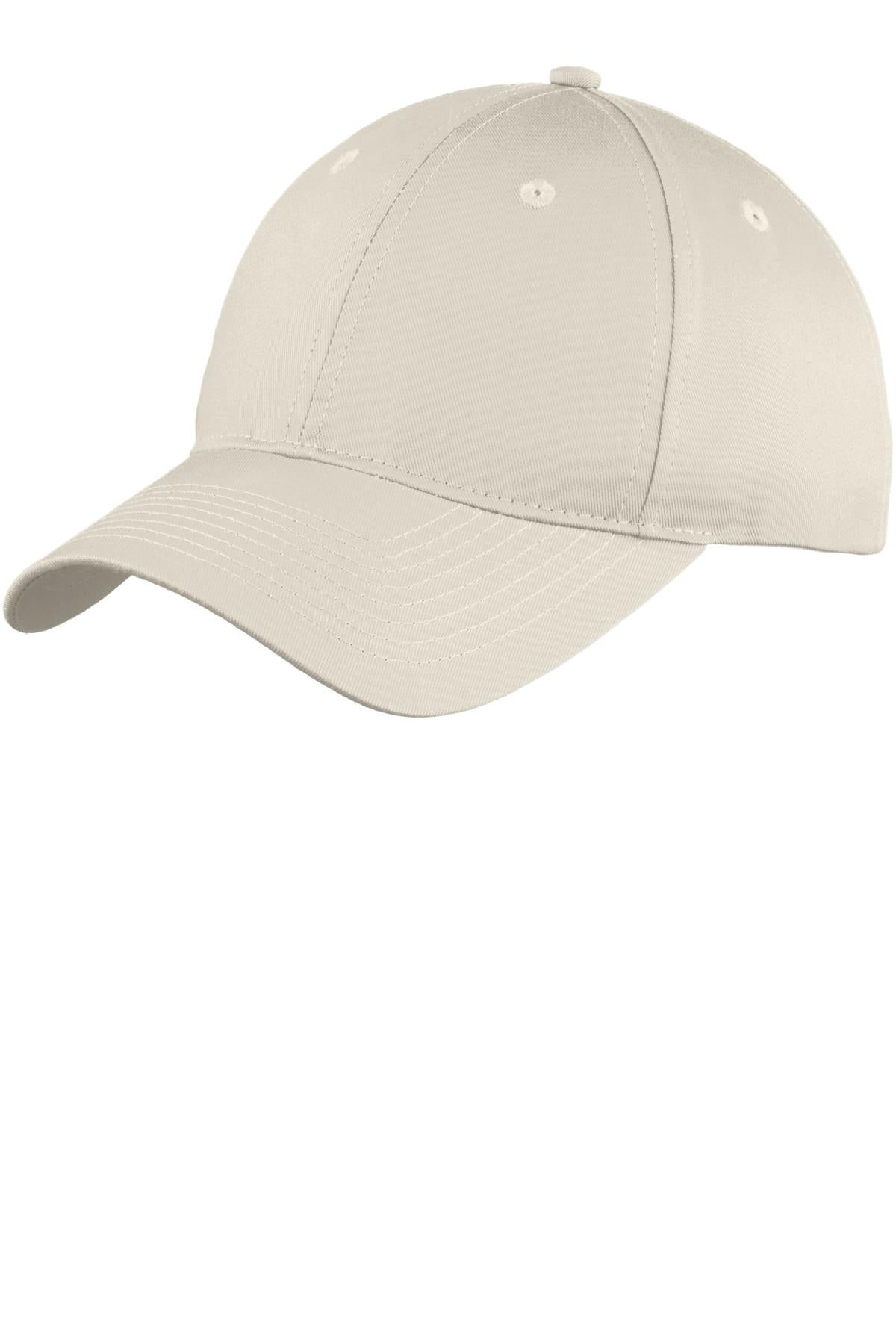 Port & Coâ„¢ Six-Panel Unstructured Twill Cap. C914