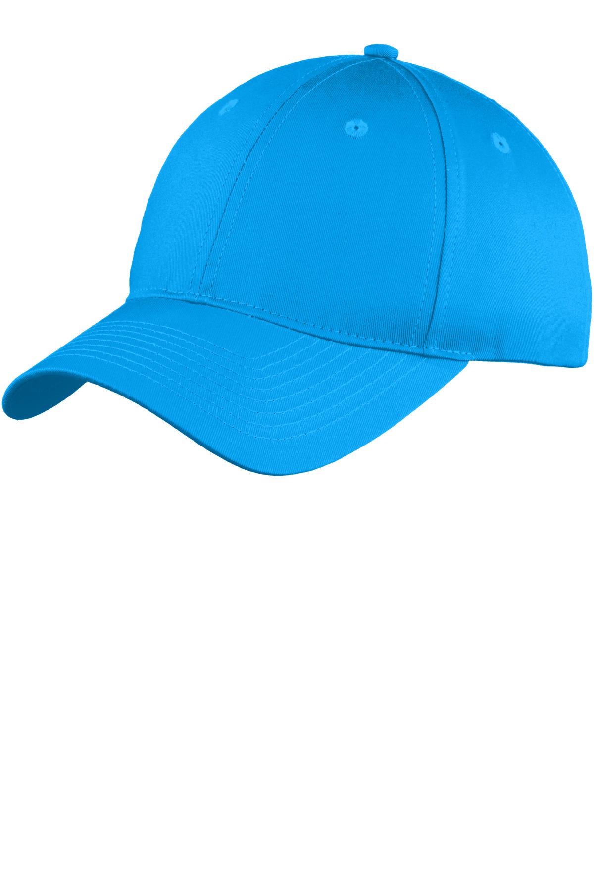 Port & Coâ„¢ Six-Panel Unstructured Twill Cap. C914