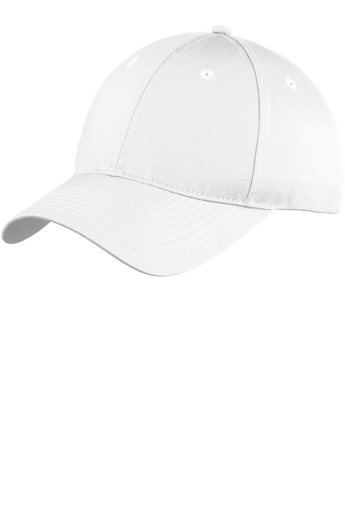 Port & Coâ„¢ Six-Panel Unstructured Twill Cap. C914