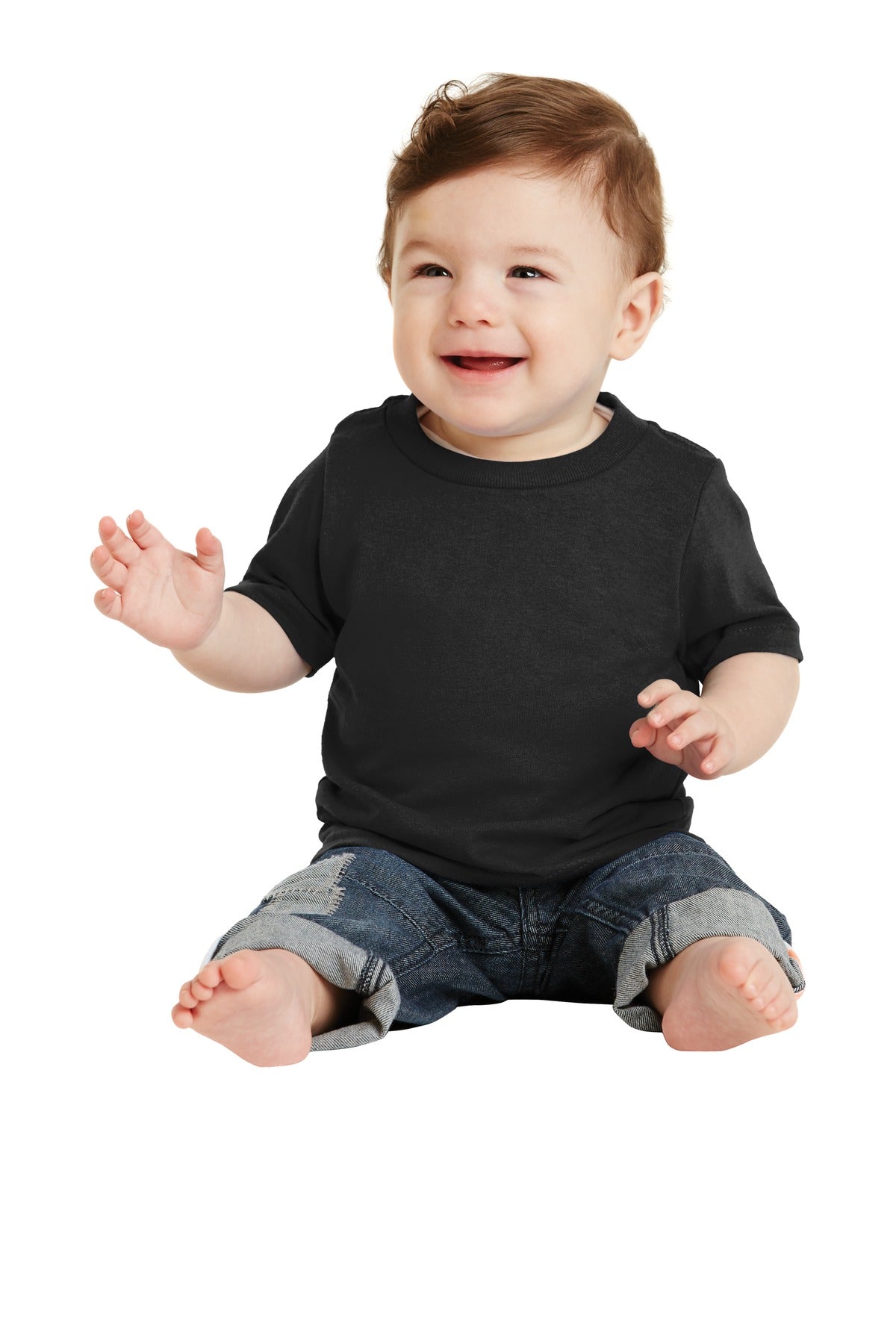 Port & Coâ„¢ Infant Core Cotton Tee. CAR54I