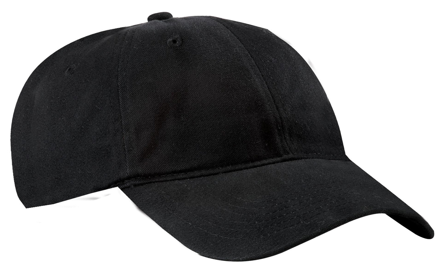 Port & Coâ„¢ Brushed Twill Low Profile Cap. CP77