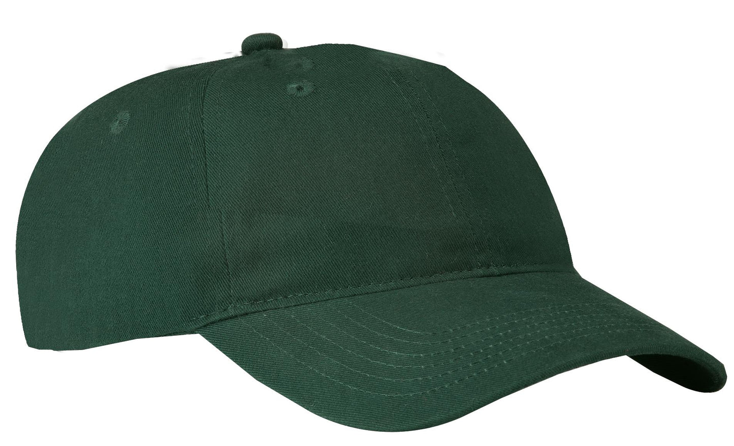 Port & Coâ„¢ Brushed Twill Low Profile Cap. CP77