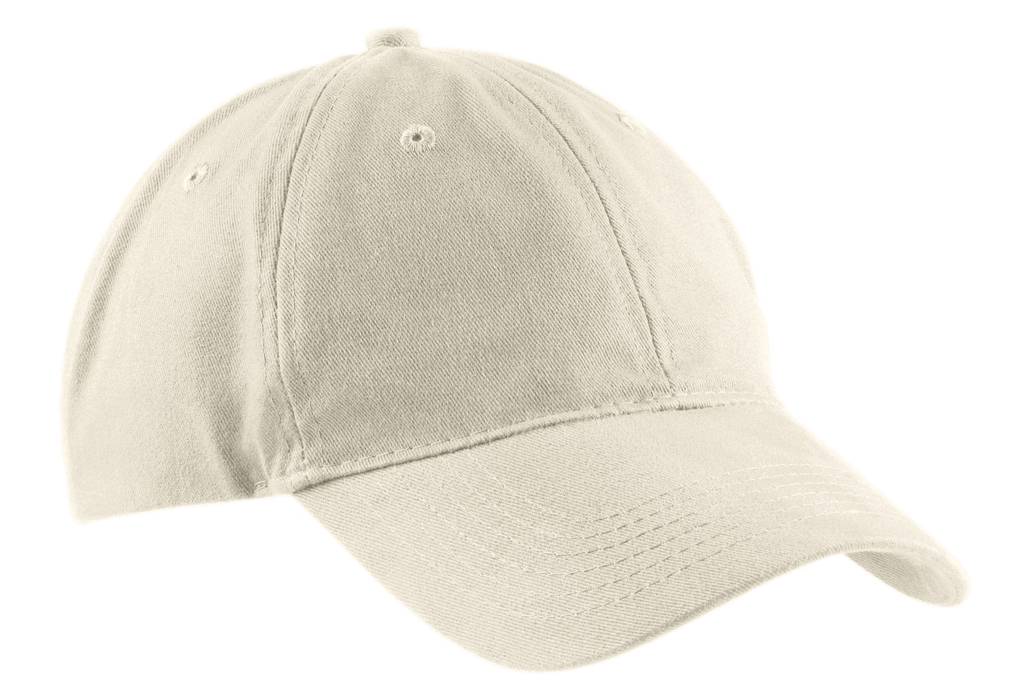 Port & Coâ„¢ Brushed Twill Low Profile Cap. CP77