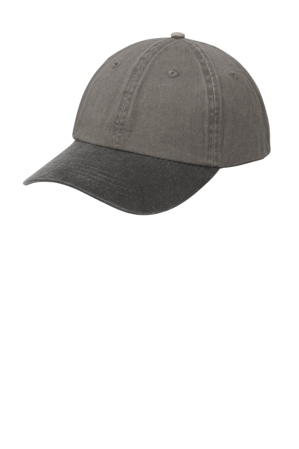 Port & Coâ„¢ Two-Tone Pigment-Dyed Cap. CP83
