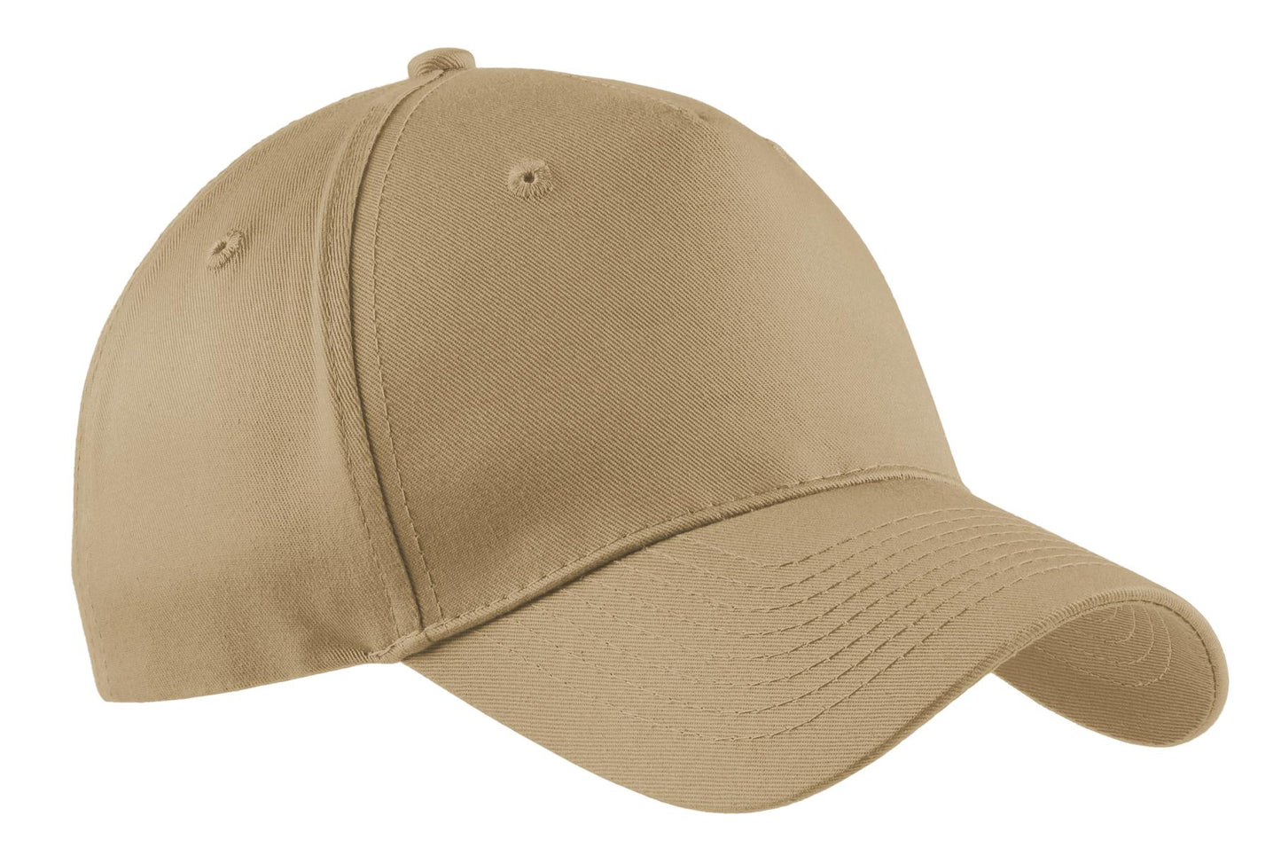 Port & Coâ„¢ Five-Panel Twill Cap. CP86