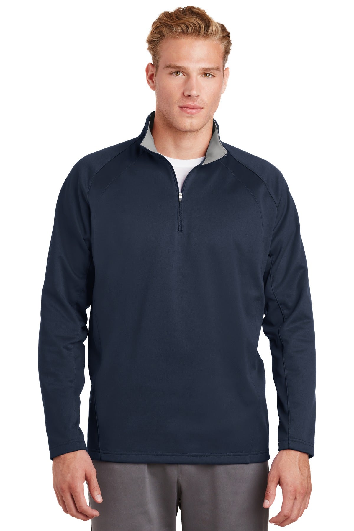 Sport-Tek® Sport-Wick® Fleece 1/4-Zip Pullover. F243