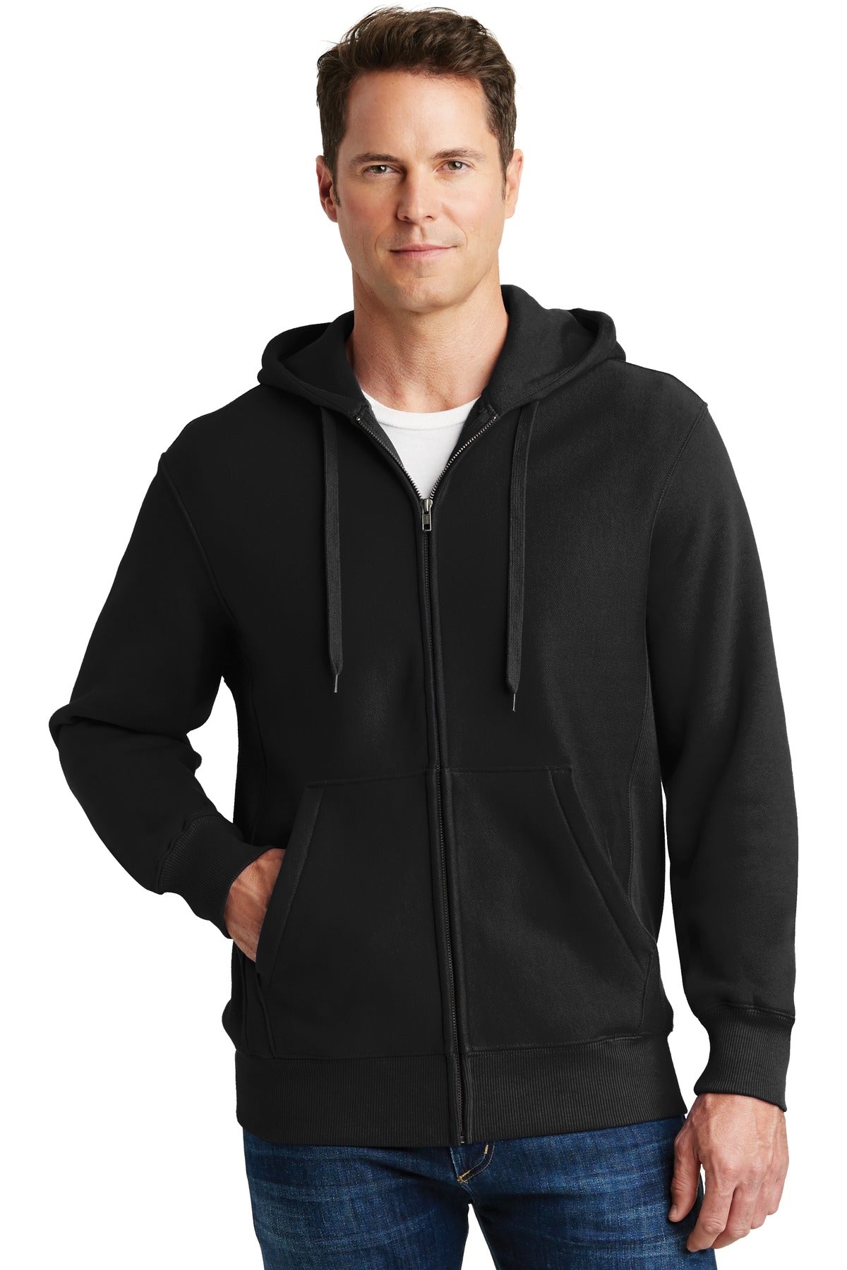 Sport-Tek® Super Heavyweight Full-Zip Hooded Sweatshirt. F282