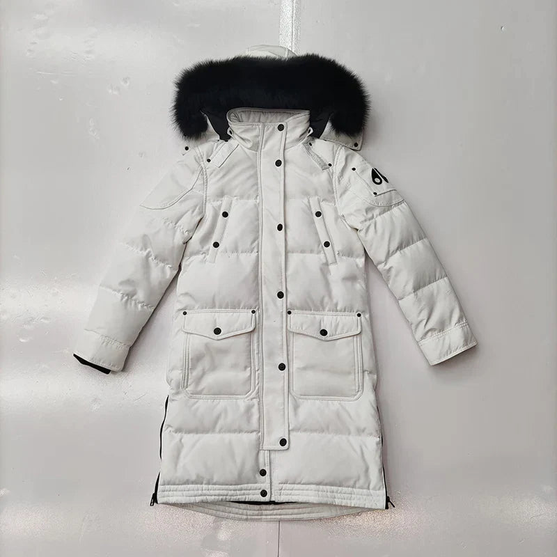YAJIANUO Custom White Womens Winter Coats Plus Size Mujeres Invierno A