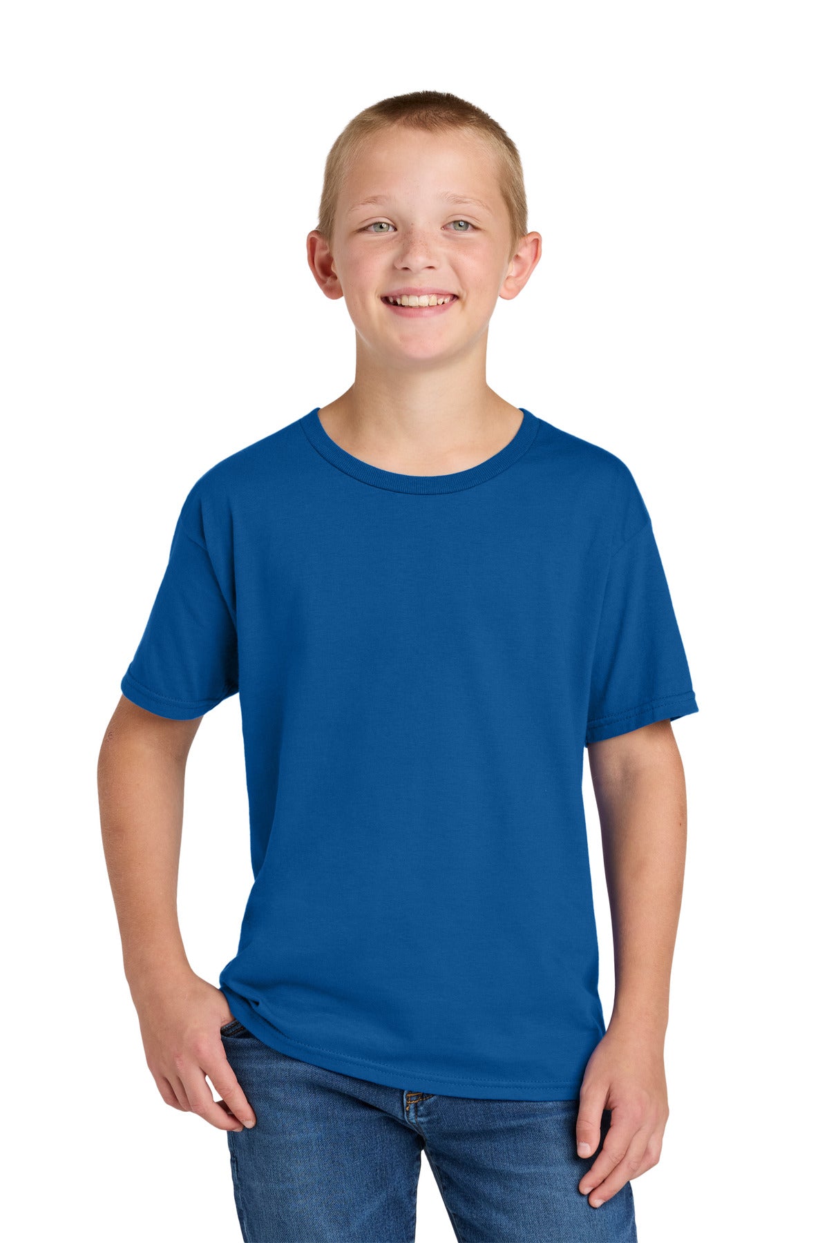 Jerzees Ultimateâ„¢ Youth Ring Spun T-Shirt IC46B