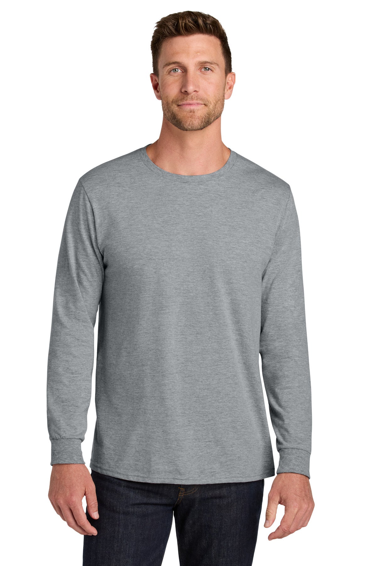 Jerzees Ultimateâ„¢ Unisex Ring Spun Long Sleeve T-Shirt IC46L