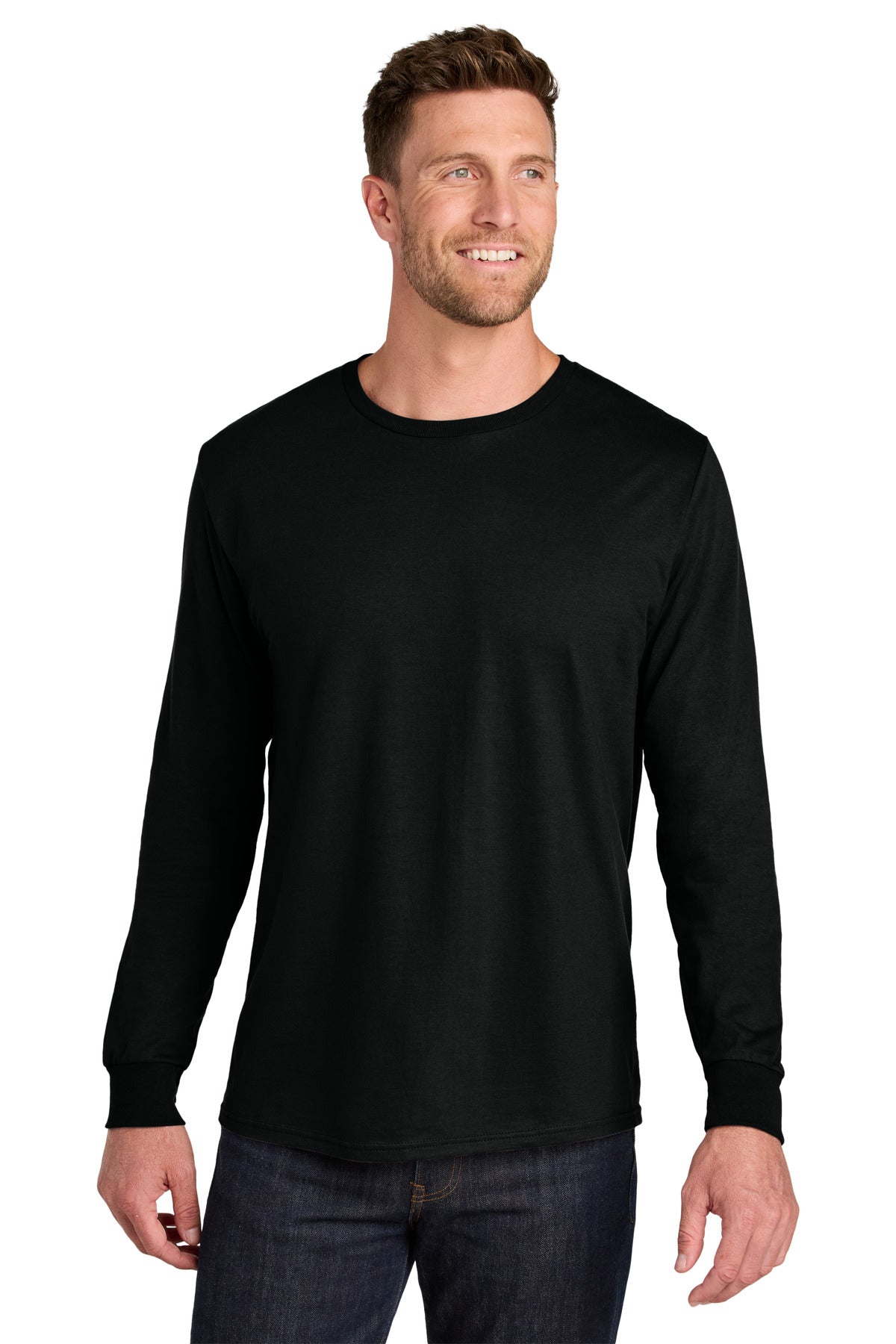 Jerzees Ultimateâ„¢ Unisex Ring Spun Long Sleeve T-Shirt IC46L