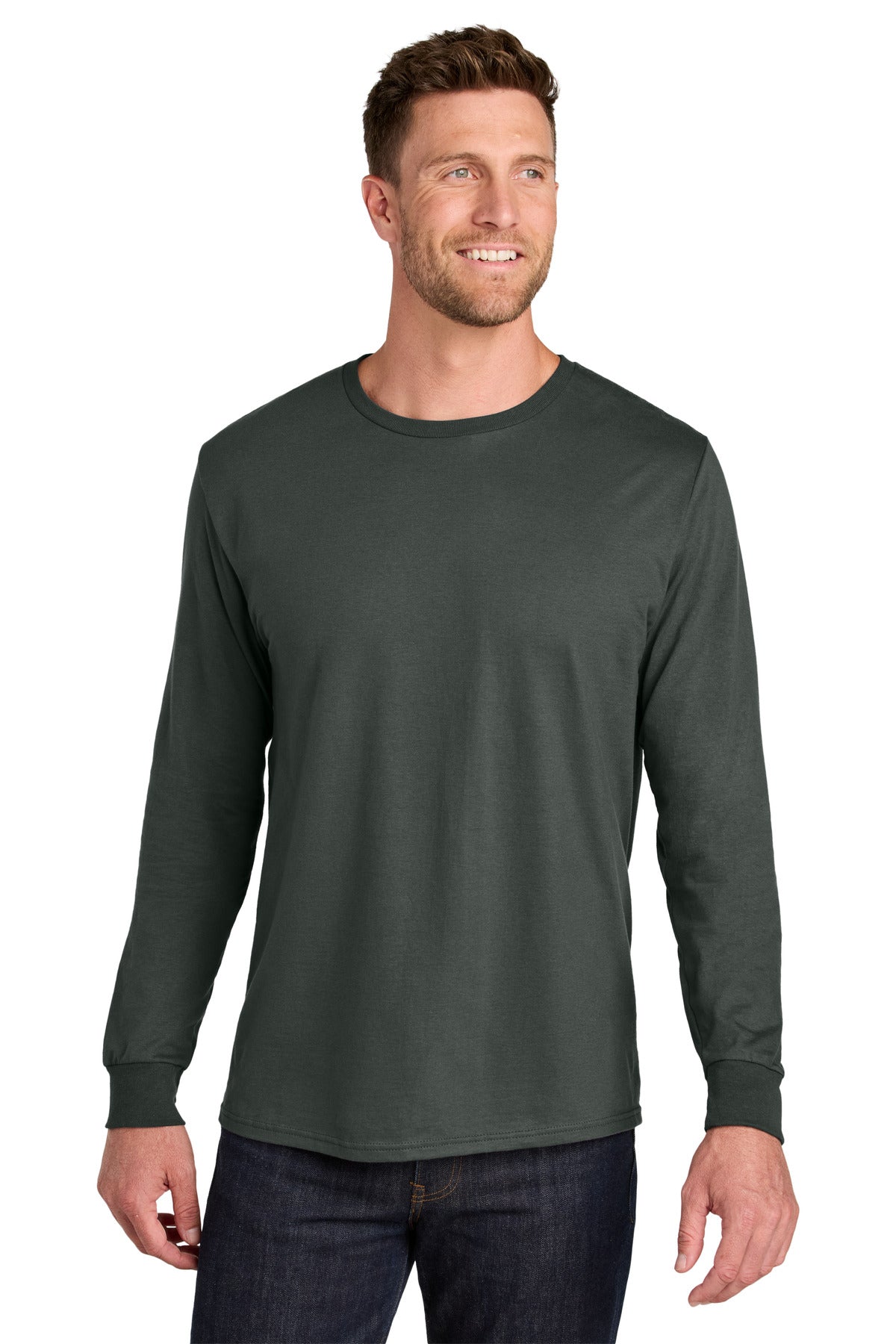 Jerzees Ultimateâ„¢ Unisex Ring Spun Long Sleeve T-Shirt IC46L