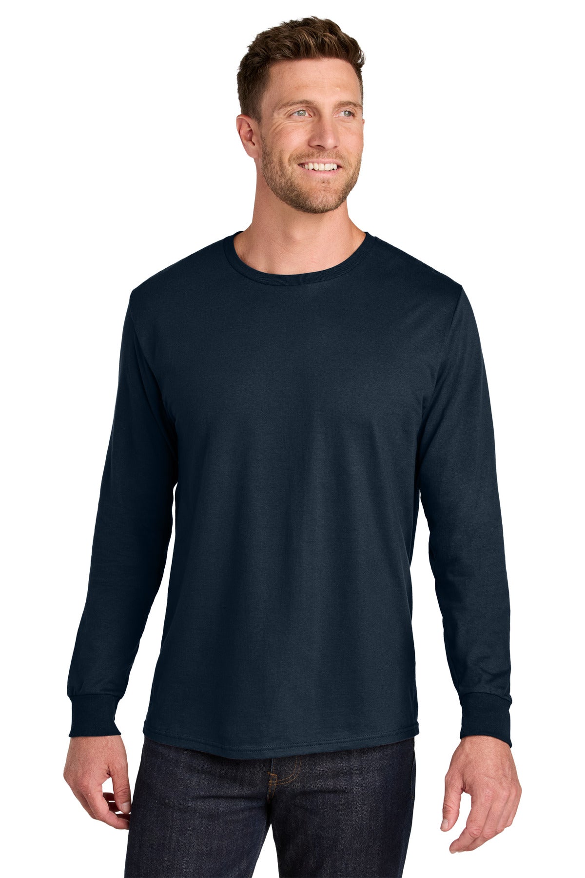 Jerzees Ultimateâ„¢ Unisex Ring Spun Long Sleeve T-Shirt IC46L
