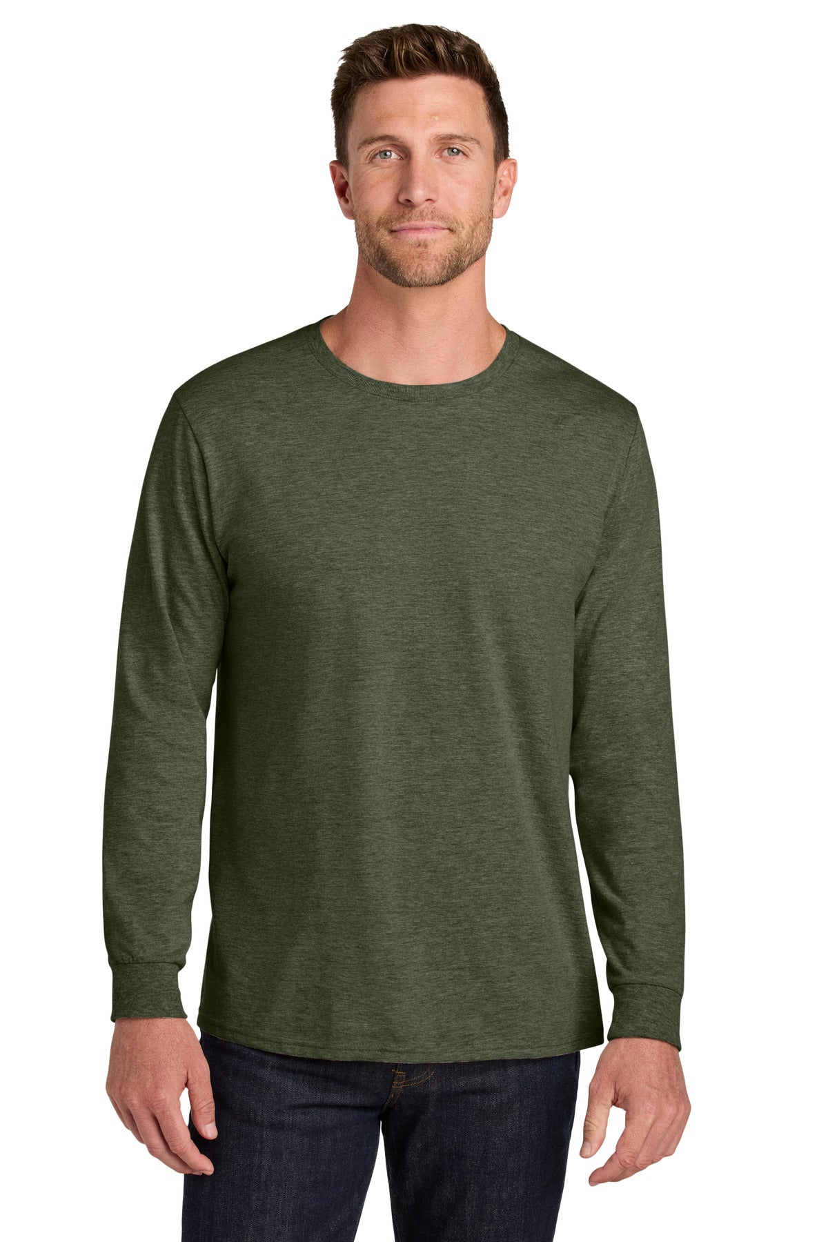 Jerzees Ultimateâ„¢ Unisex Ring Spun Long Sleeve T-Shirt IC46L