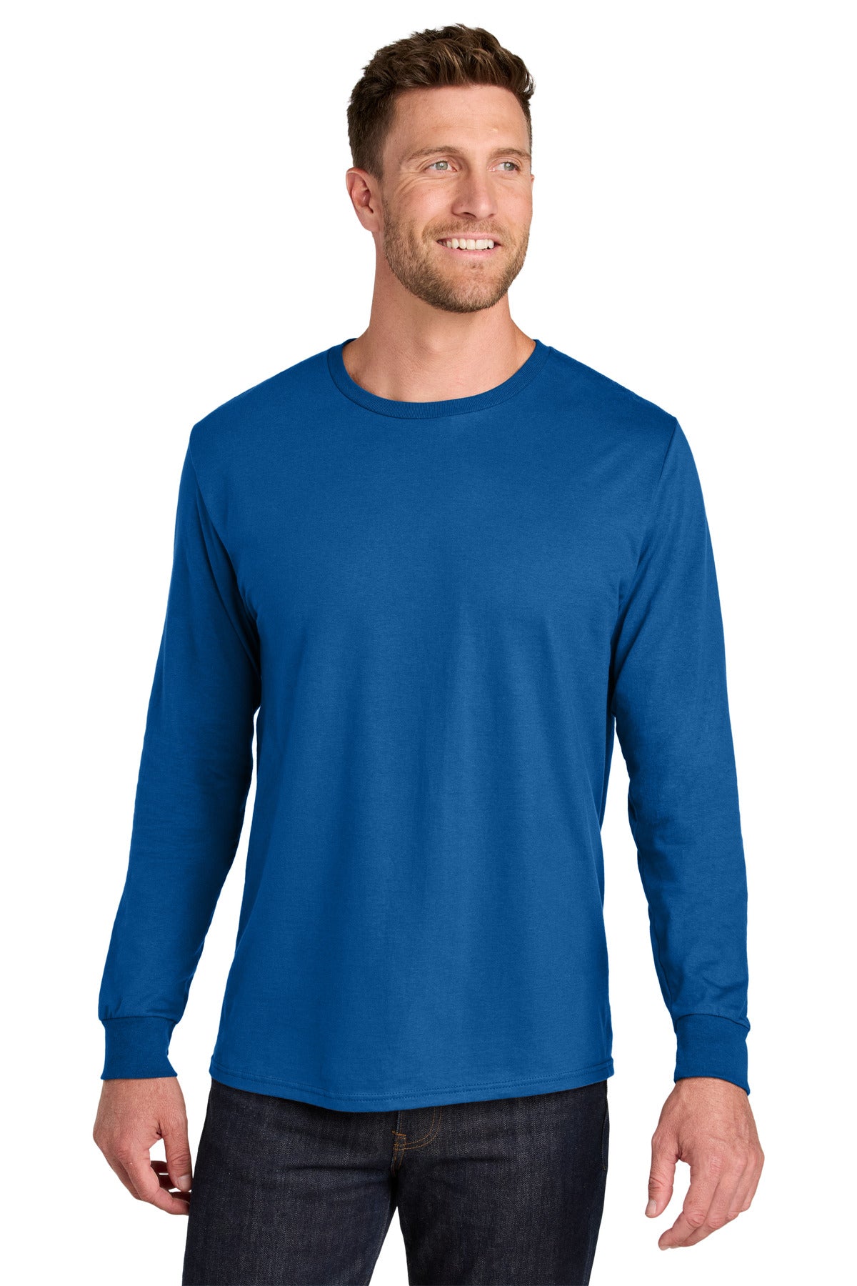 Jerzees Ultimateâ„¢ Unisex Ring Spun Long Sleeve T-Shirt IC46L