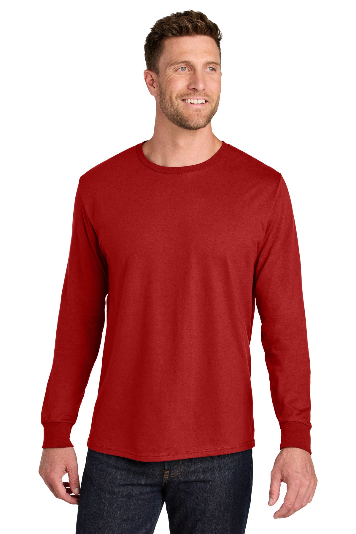 Jerzees Ultimateâ„¢ Unisex Ring Spun Long Sleeve T-Shirt IC46L
