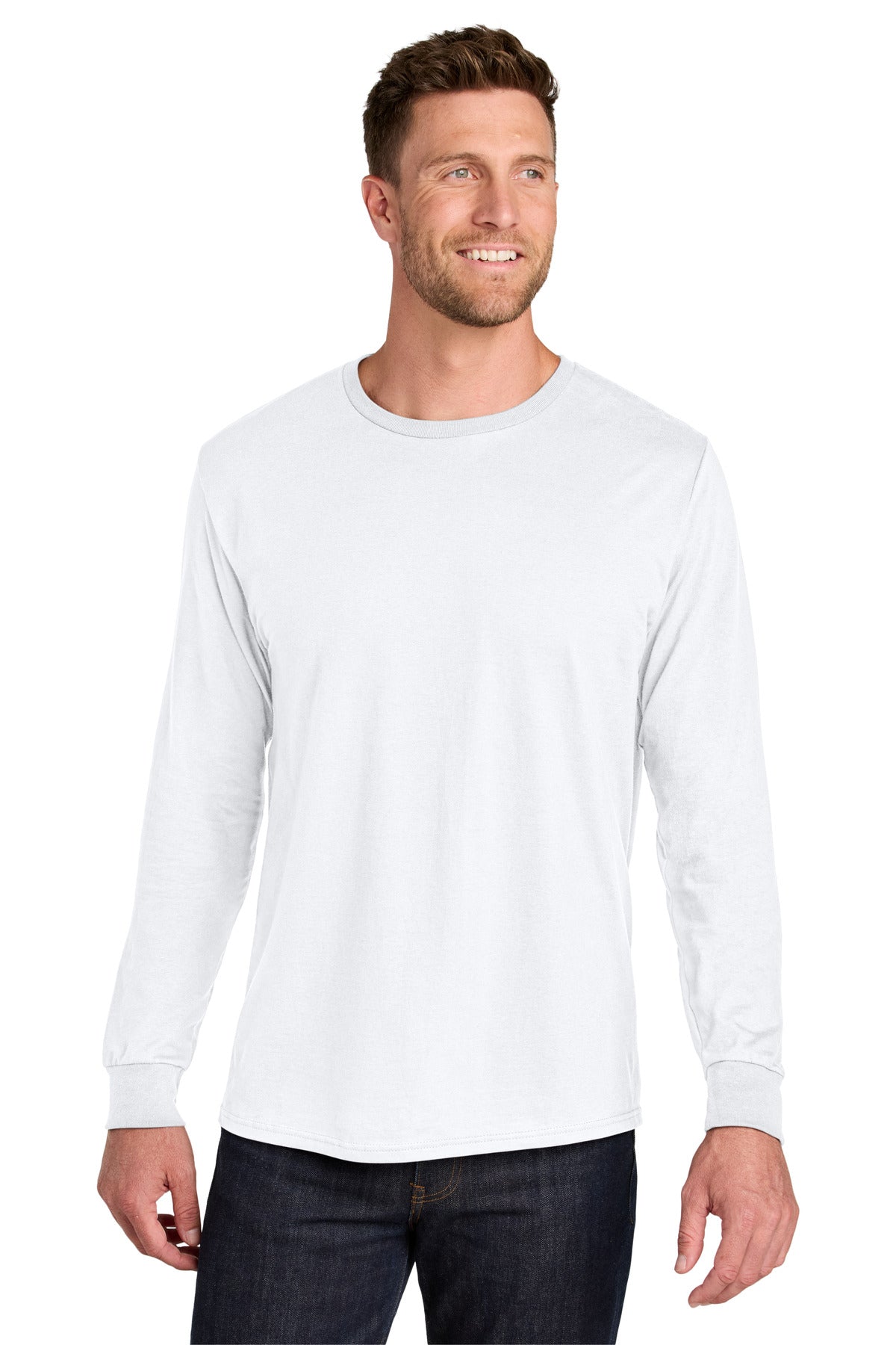 Jerzees Ultimateâ„¢ Unisex Ring Spun Long Sleeve T-Shirt IC46L