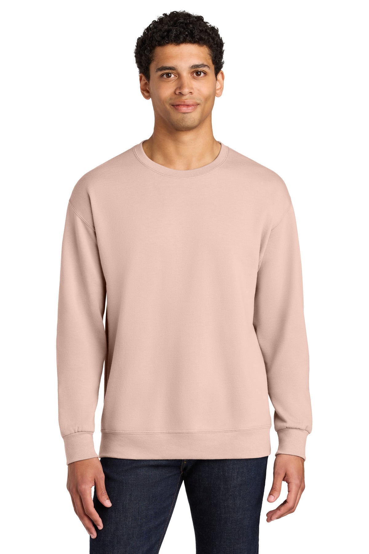 Jerzees Ultimateâ„¢ Unisex CVC Ring Spun Crewneck Sweatshirt IC48M