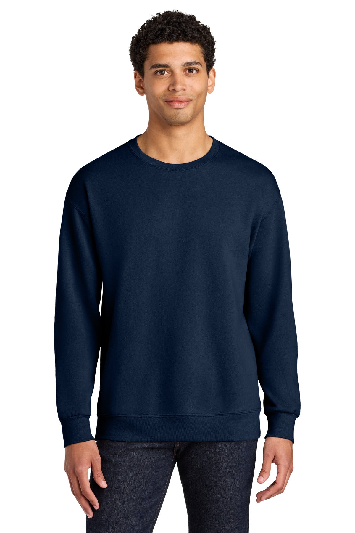 Jerzees Ultimateâ„¢ Unisex CVC Ring Spun Crewneck Sweatshirt IC48M