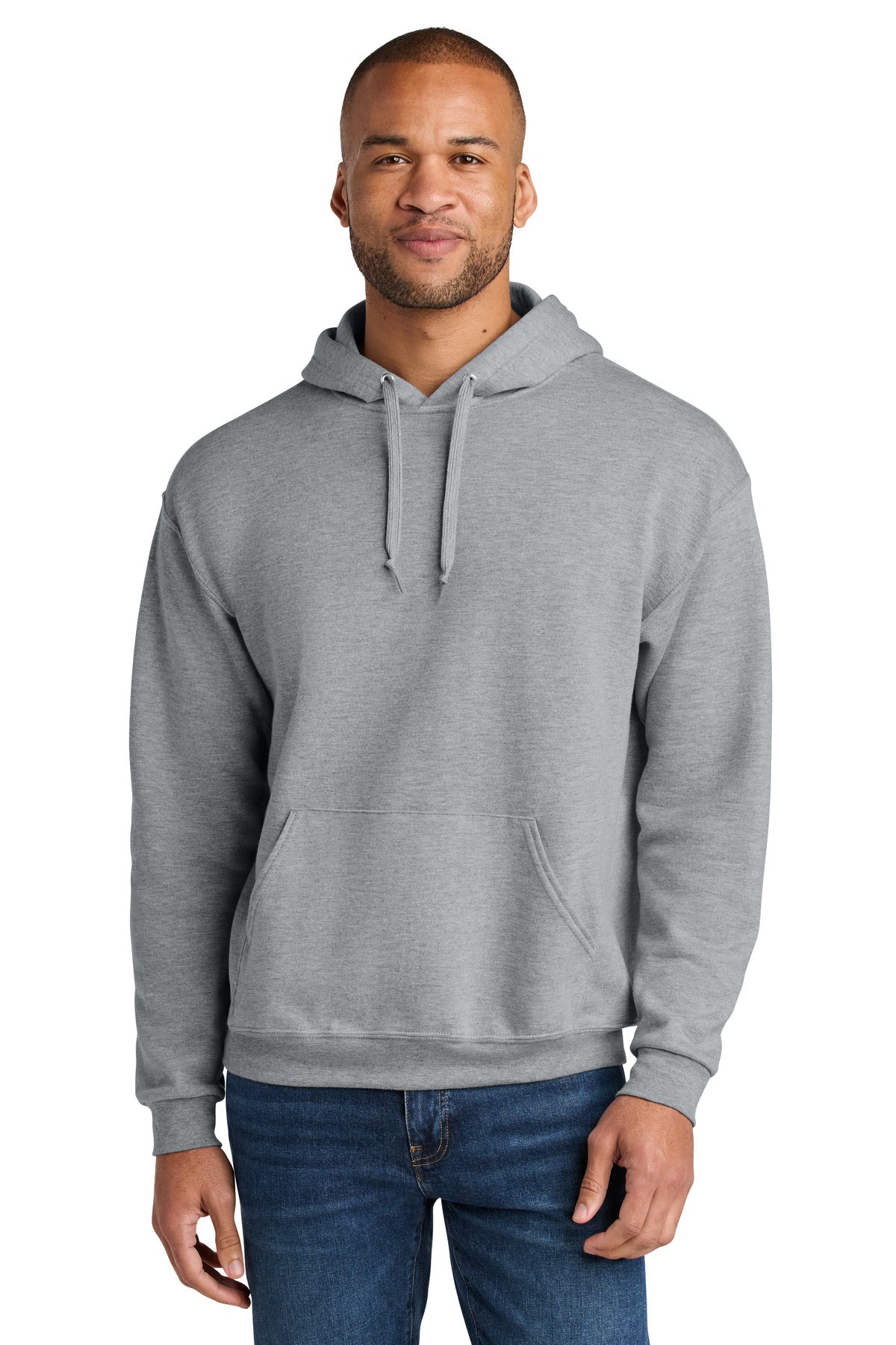Jerzees Ultimateâ„¢ Unisex CVC Ring Spun Hooded Sweatshirt IC49M