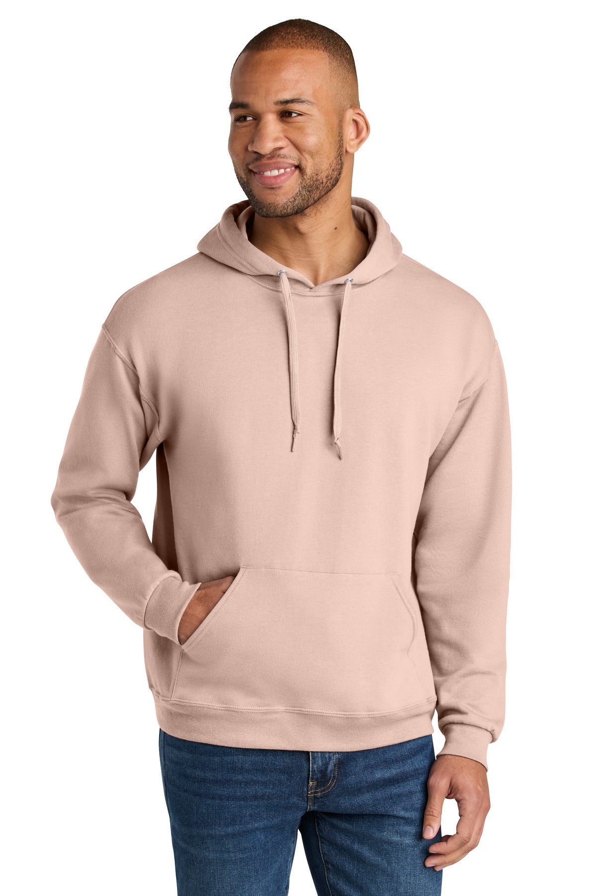 Jerzees Ultimateâ„¢ Unisex CVC Ring Spun Hooded Sweatshirt IC49M