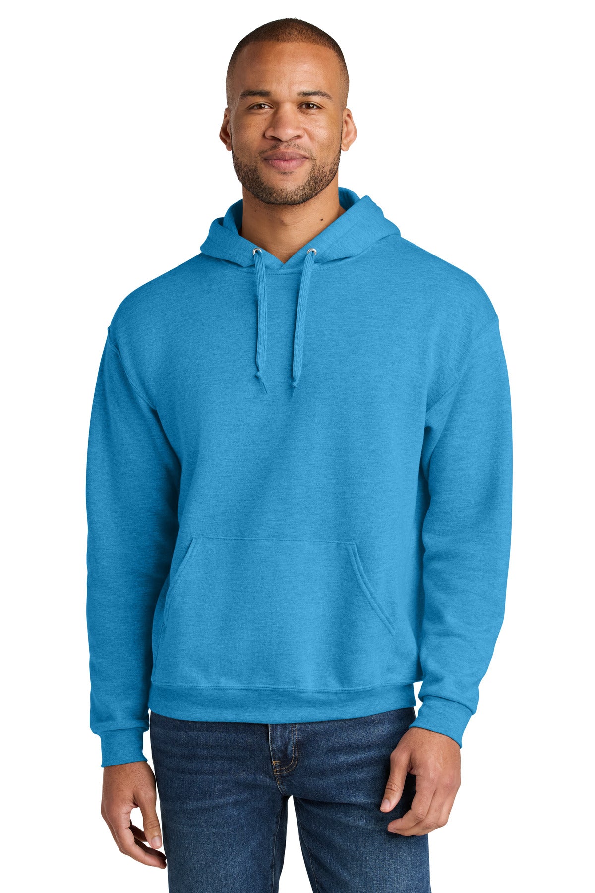 Jerzees Ultimateâ„¢ Unisex CVC Ring Spun Hooded Sweatshirt IC49M