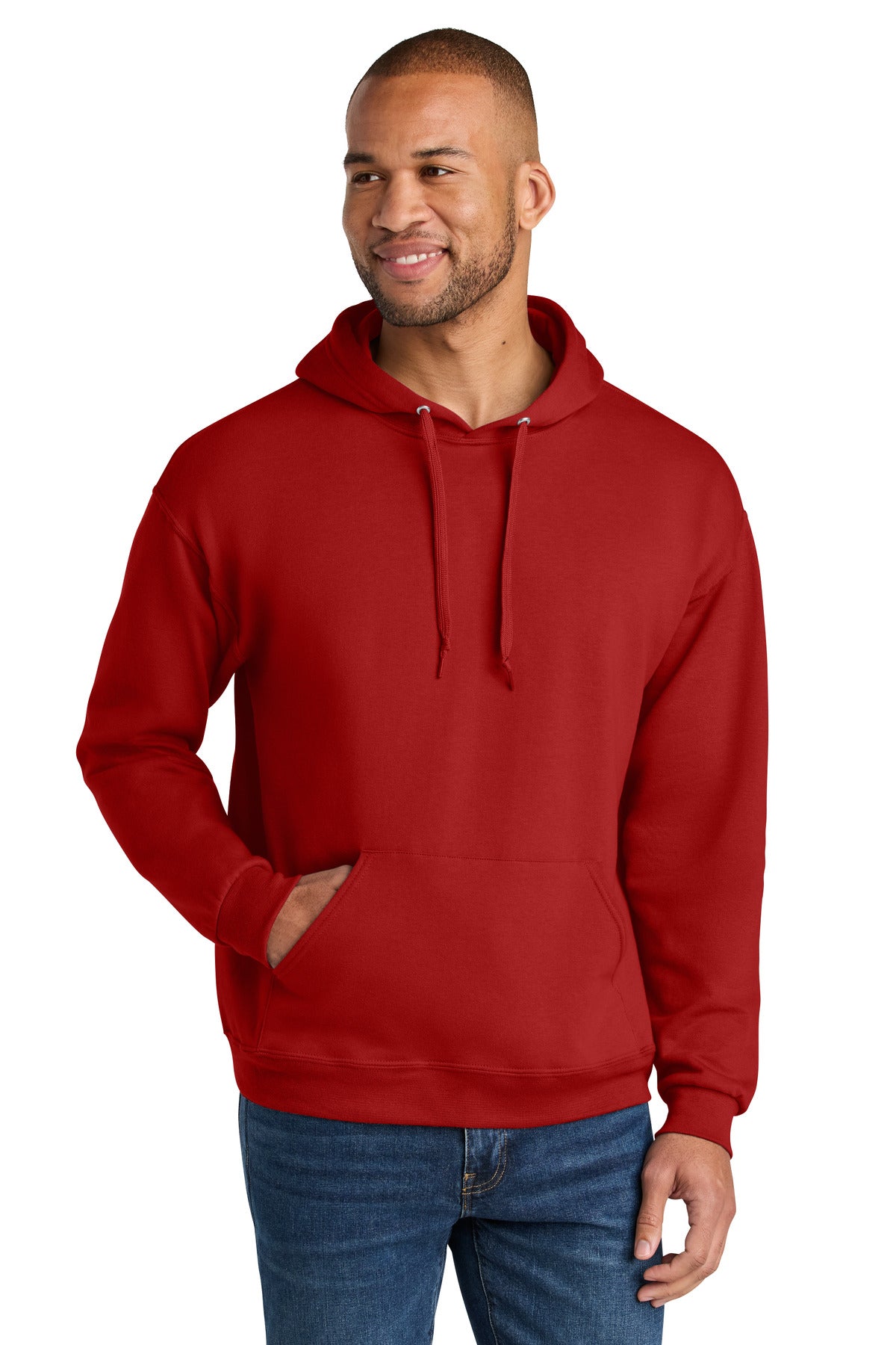 Jerzees Ultimateâ„¢ Unisex CVC Ring Spun Hooded Sweatshirt IC49M
