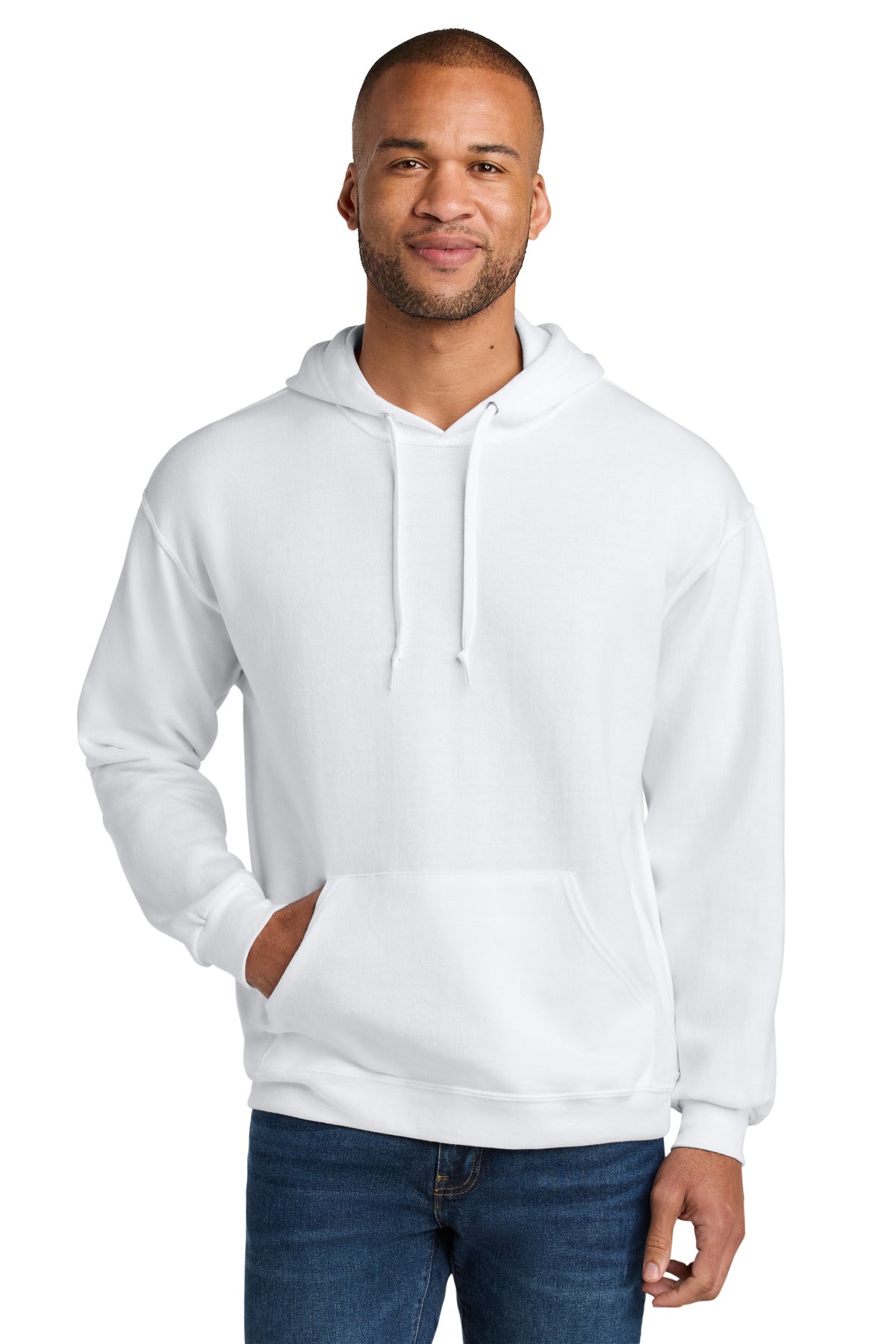 Jerzees Ultimateâ„¢ Unisex CVC Ring Spun Hooded Sweatshirt IC49M