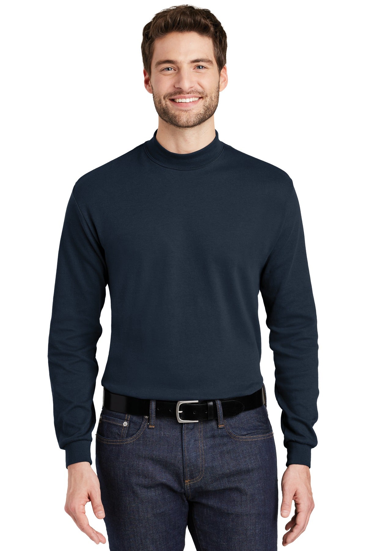 Port Authority® Interlock Knit Mock Turtleneck. K321