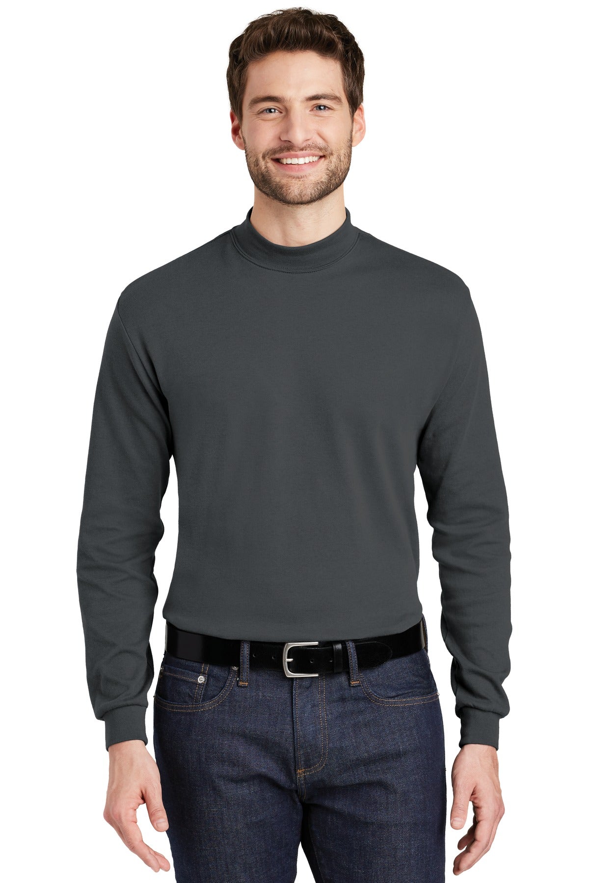 Port Authority® Interlock Knit Mock Turtleneck. K321