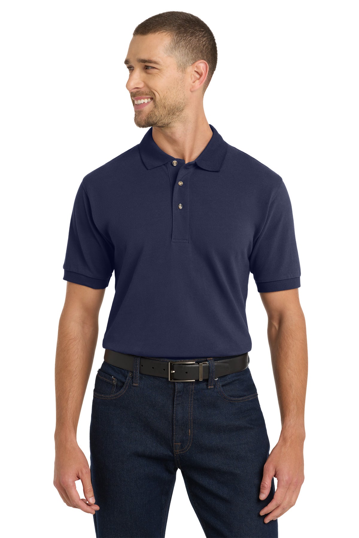 Port Authority® Heavyweight Cotton Pique Polo. K420