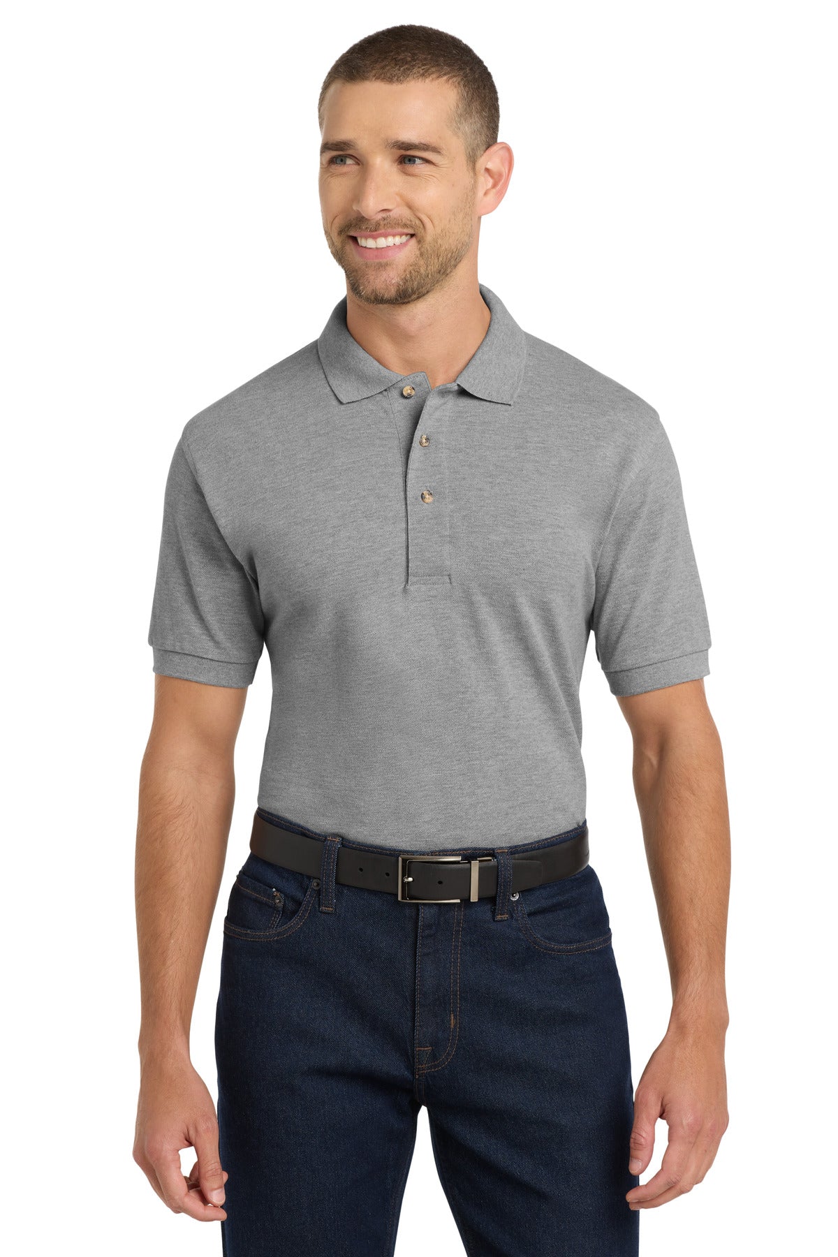 Port Authority® Heavyweight Cotton Pique Polo. K420