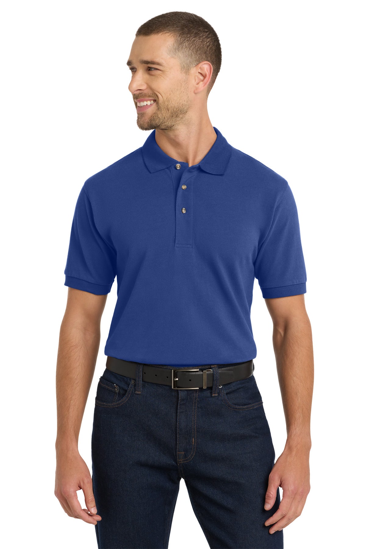 Port Authority® Heavyweight Cotton Pique Polo. K420
