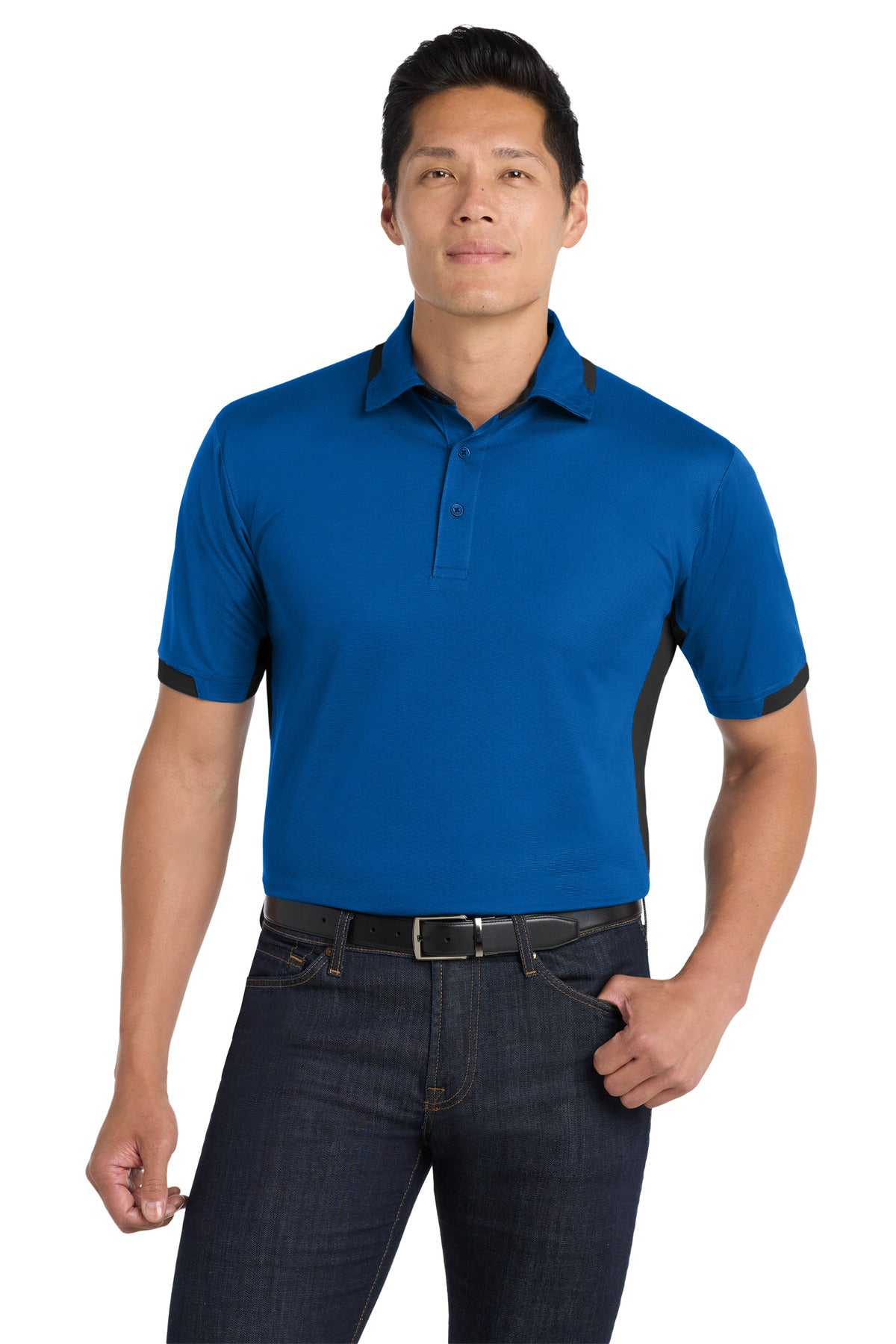 Port Authority® Dry Zone® Colorblock Ottoman Polo. K524