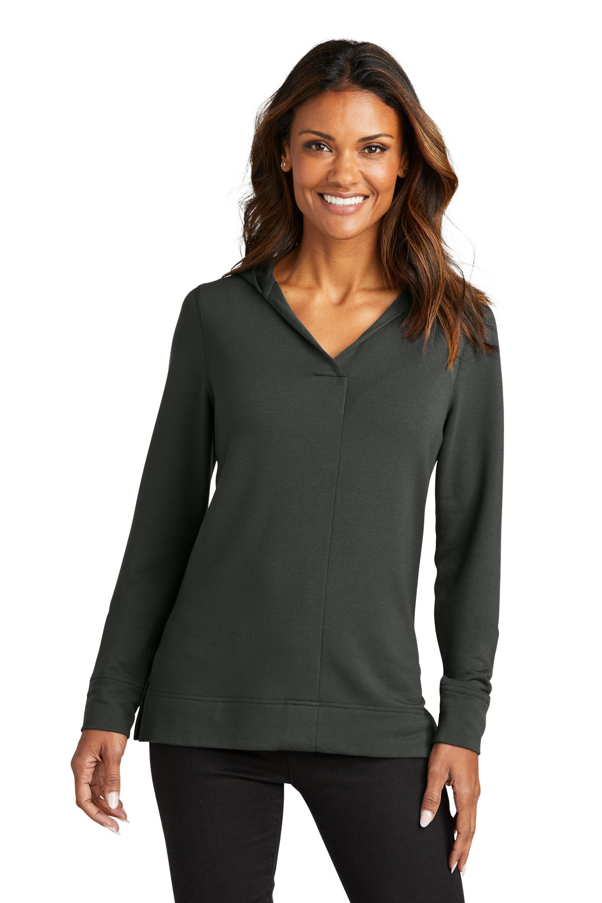 Port Authority® Women's Microterry Pullover Hoodie LK826